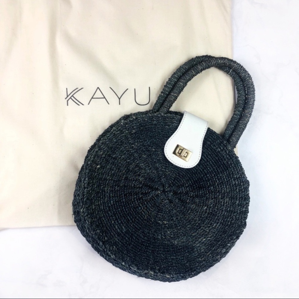 [Kayu] Woven Straw Bag